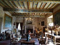 Chateau de Mauriac (37), Salon